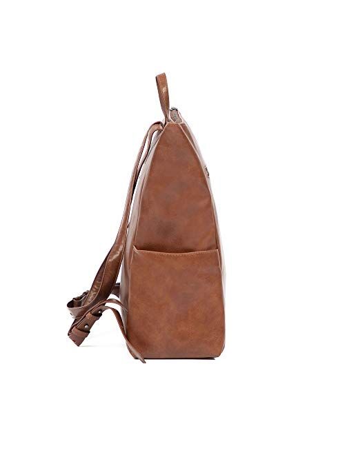 Freshly Picked - Minimal Diaper Pack Backpack - Large Internal Storage 7 Pockets 4 External Pockets Wipeable Vegan Leather
