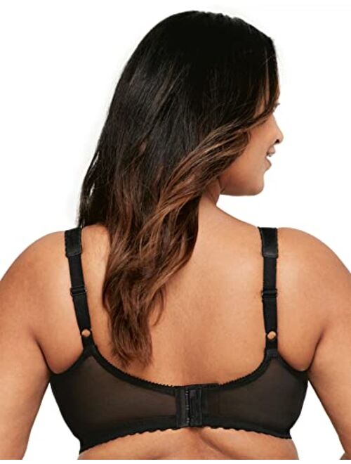 Glamorise Women's Full Figure Plus Size MagicLift Original Wirefree Support Bra #1000