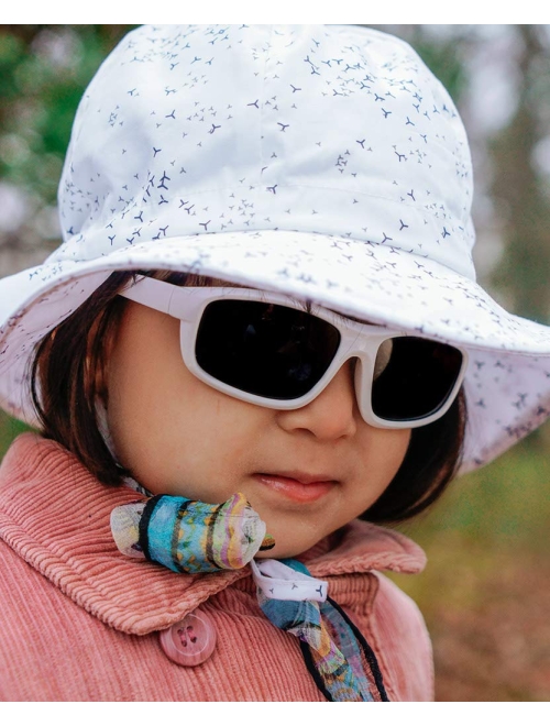 Ami&Li tots Unisex Child Adjustable Wide Brim Sun Protection Hat UPF 50 Sunhat for Baby Girl Boy Infant Kids Toddler