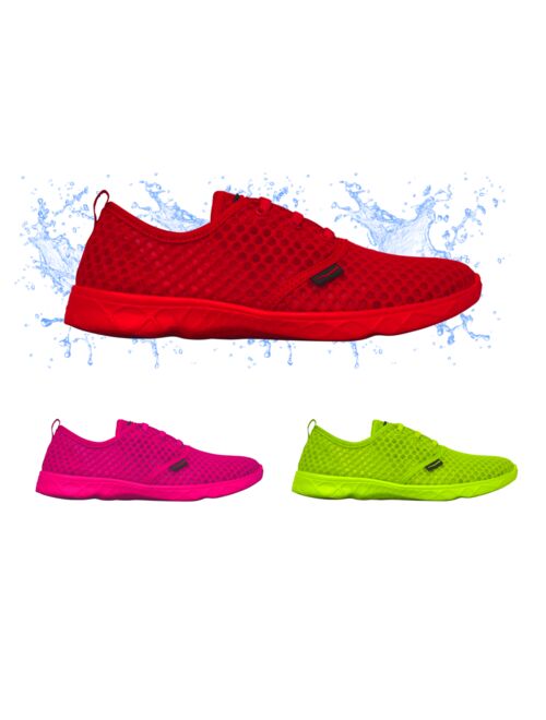 Wave Runner Water Shoes for Women - Quick Drying Water Shoes with Style - Outdoor Lightweight No-Slip Aqua Sneakers