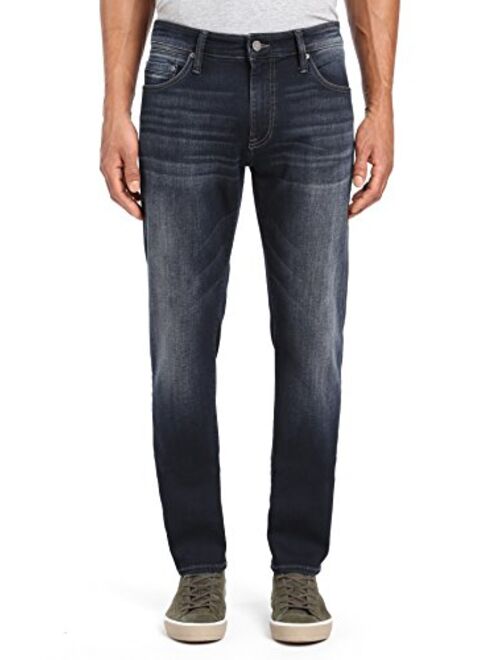 Mavi Jeans Men's Zach Regular Rise Straight Leg Jeans, Rinse Foggy Williamsburg, 31W x 34L