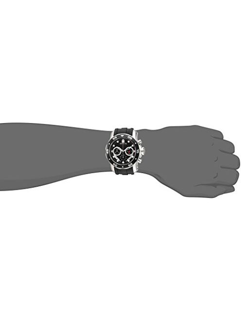 Invicta Men's 21927 Gent's Chronograph Black Dial Quartz Polurethane Watch