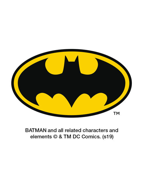 Batman Batgirl Cute Chibi Character Square Cufflink Set - Silver or Gold