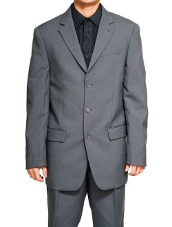 Men's 3 Button Single Breasted Dress Suits, 14 Colors