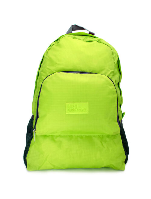 Foldable Backpack, Green