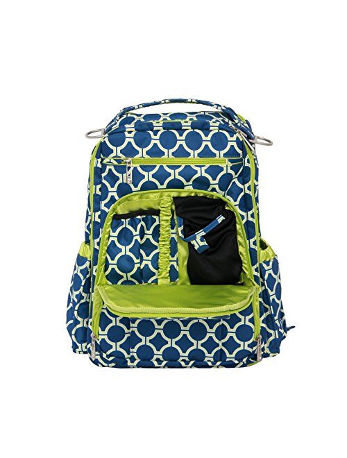 Ju-Ju-Be Classic Collection Be Right Back Backpack Diaper Bag, Royal Envy