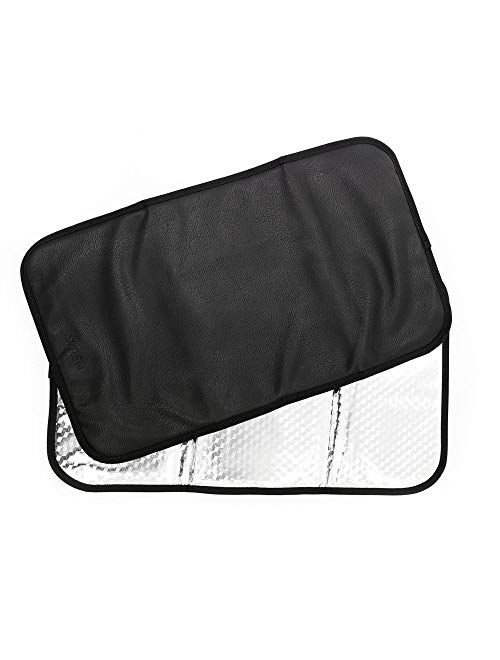 WREN BAG Diaper Bag Backpack - 15 Pockets - Wipeable Premium Vegan Leather w/Changing Mat and USB Charging Port - White/Cognac