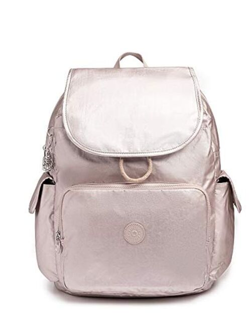 Kipling Women's Zax Backpack Diaper Bag, Metallic Rose, One Size