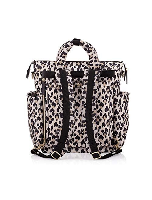 Itzy Ritzy Dream Convertible Diaper Bag, Leopard