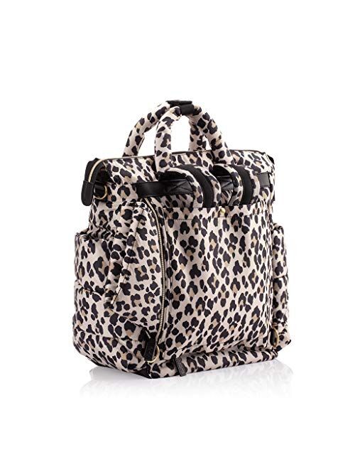Itzy Ritzy Dream Convertible Diaper Bag, Leopard