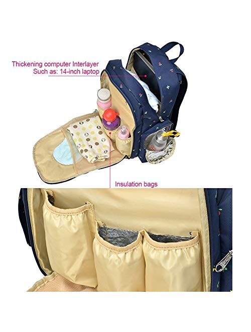 Outdoor Fashion Star Travel Multi-Function Mother Backpack, Pregnant Mommy Diaper Backpack, Size: 183043cm (SKU : Hc9584a)