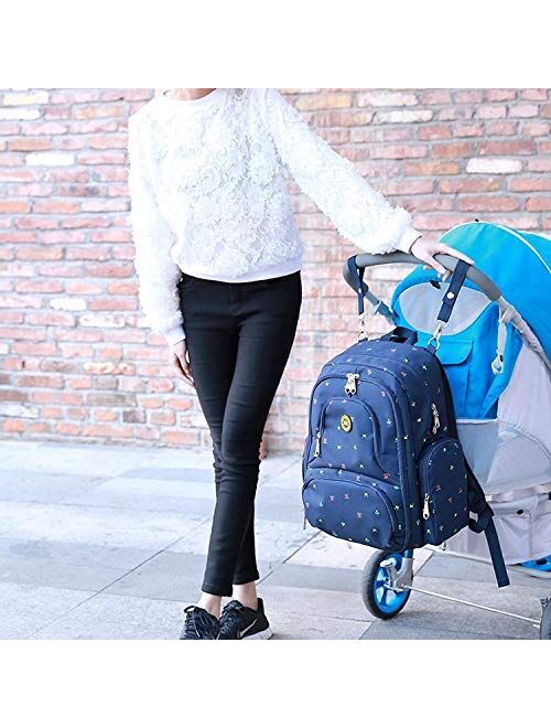 Outdoor Fashion Star Travel Multi-Function Mother Backpack, Pregnant Mommy Diaper Backpack, Size: 183043cm (SKU : Hc9584a)