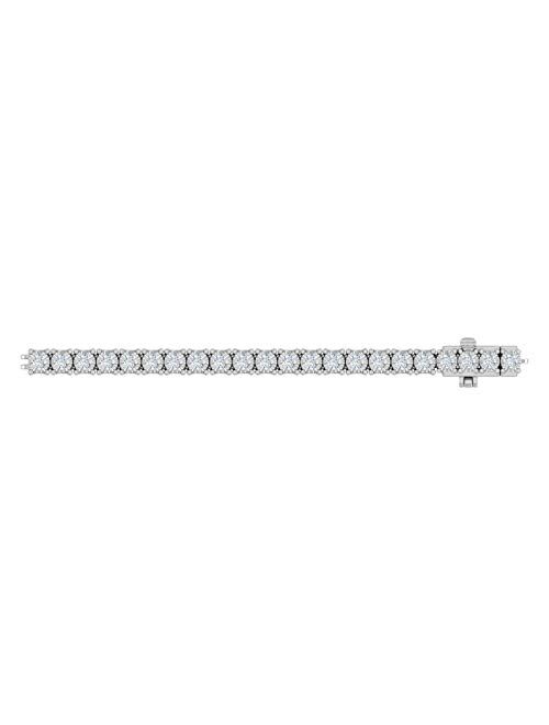 2 Carat Diamond Tennis Tennis Bracelet in 10K White Gold (7 Inch)