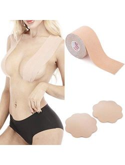 Boob Tape, Breast Lift Tape, Lift Up Invisible Bra Tape, Push up Breast Pasties