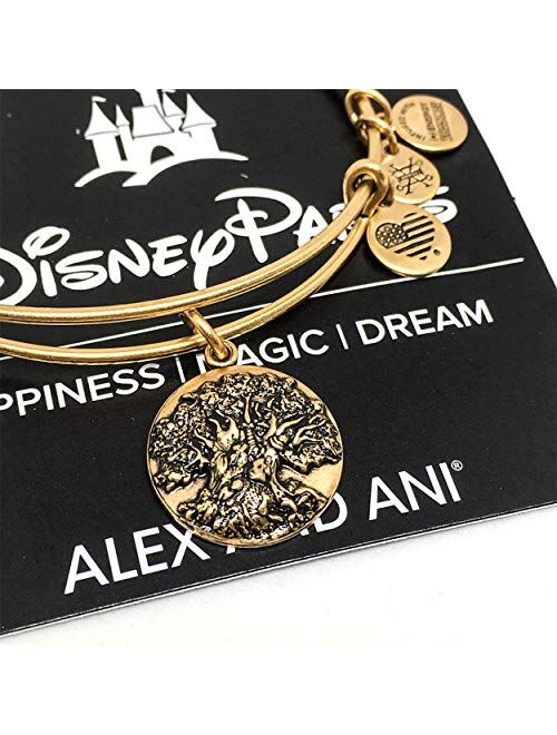 Alex and Ani Animal Kingdom Tree of Life Bangle Bracelet - Jewelry Gift (Gold)