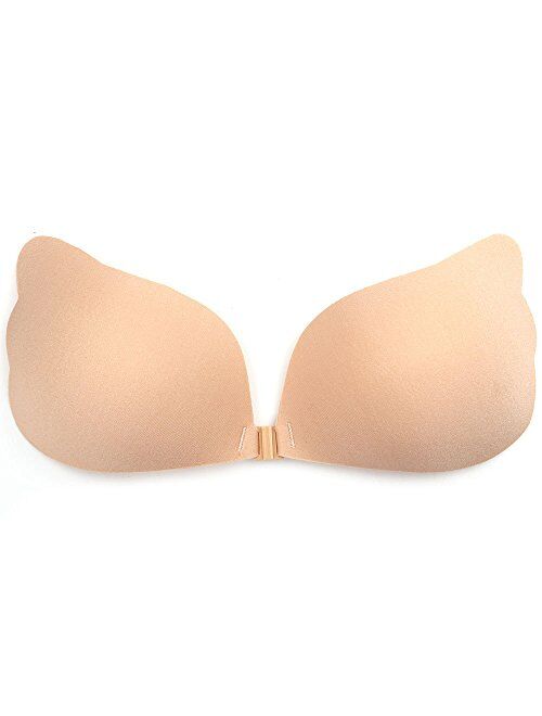 New Upgrade Adhesive Bra Invisible Strapless Backless Silicone Self Sticky Bra