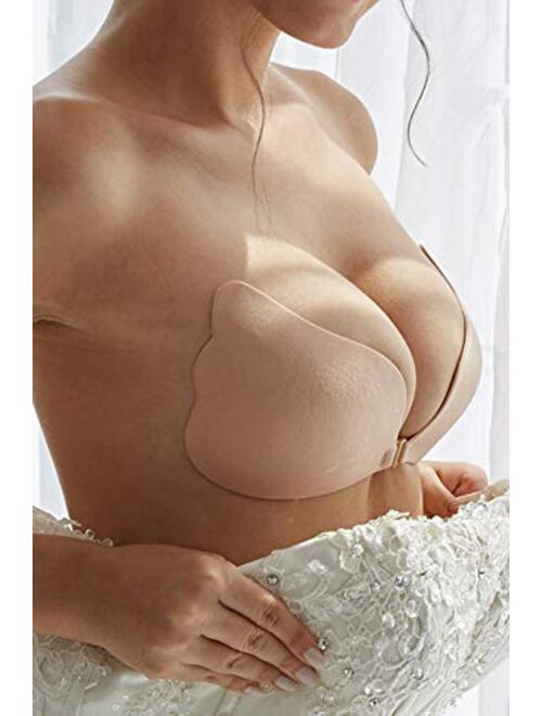 New Upgrade Adhesive Bra Invisible Strapless Backless Silicone Self Sticky Bra