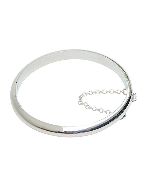 Sterling Silver Bangle Bracelet for Babies and Girls is an heirloom quality keepsake gift for a special child