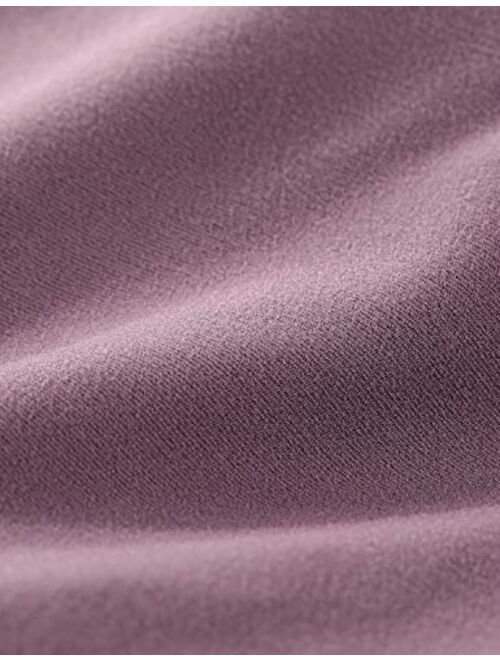 CRZ YOGA Women's High Neck Longline Sports Bra Racerback Crop Top Yoga Tank Top with Built in Bra