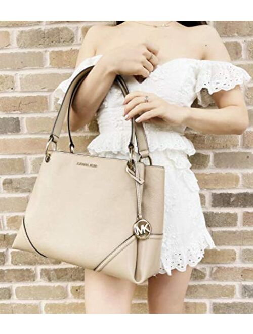 Michael Kors Women's Nicole Large Shoulder Bag Tote Purse Handbag