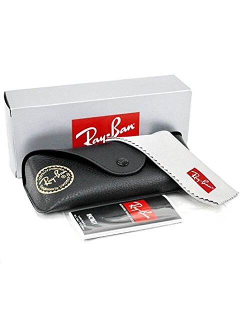 Ray-Ban Men's Rb8313 Carbon Fiber Double Brow Bar Pilot Aviator Sunglasses