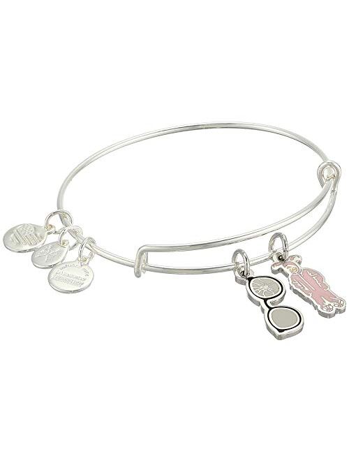 Alex and Ani Color Infusion, A Christmas Story You'll Shoot Your Eye Out Duo Charm Bangle Bracelet
