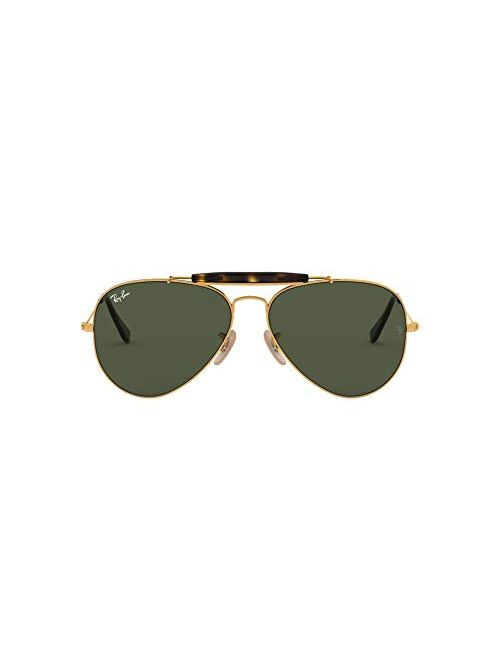 Ray-Ban Rb3029 Outdoorsman Ii Aviator Sunglasses