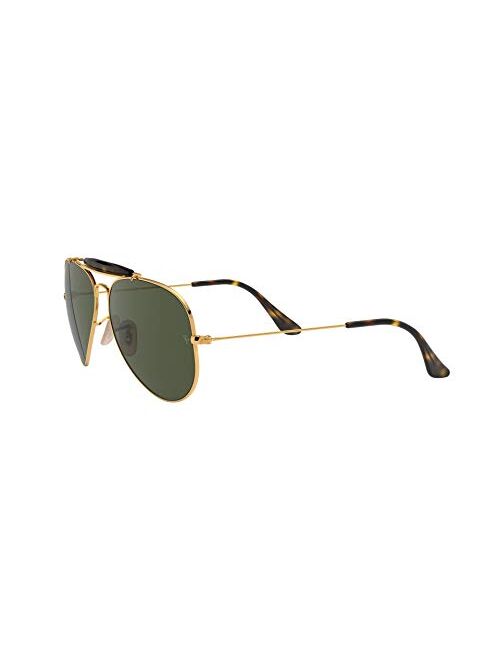 Ray-Ban Rb3029 Outdoorsman Ii Aviator Sunglasses