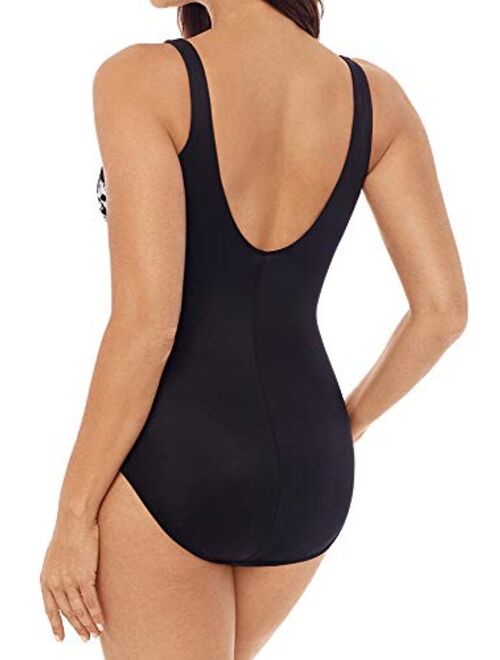 Miraclesuit Women's Slimming Swimwear Temptress Tummy Control Soft Cup One Piece Swimsuit