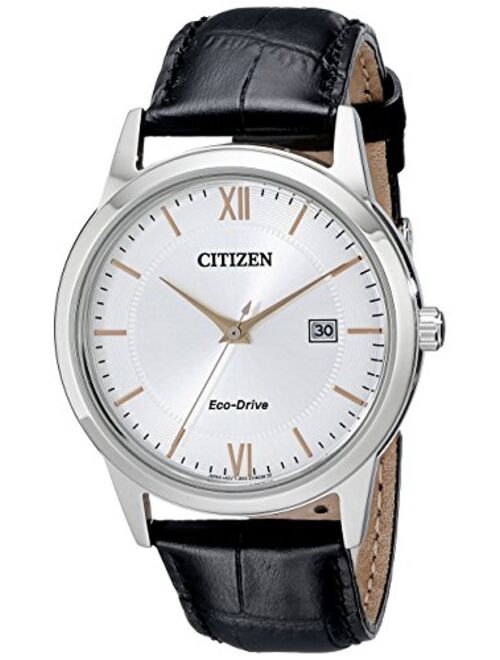 Citizen Men's Eco-Drive Stainless Steel Watch with Date, AW1236-03A