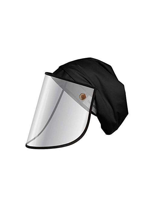 Hairbrella Pro Face Shield Women’s Rain Hat, Waterproof, Sun Protection, Satin-Lined, Packable