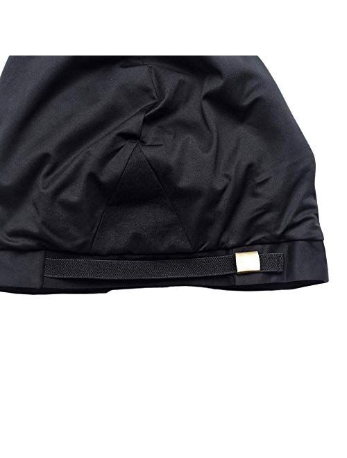 Hairbrella Pro Face Shield Women’s Rain Hat, Waterproof, Sun Protection, Satin-Lined, Packable