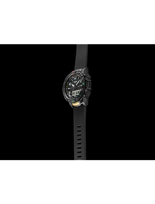 Casio Men's Pro Trek Bluetooth Connected Quartz Sport Watch with Resin Strap, 22.2