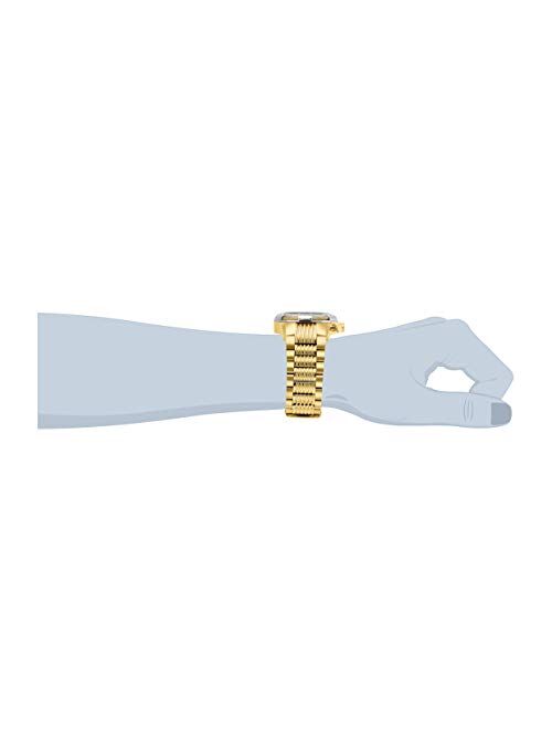 Invicta Men's Bolt 51mm Gold Tone Stainless Steel Chronograph Quartz Watch, Gold (Model: 25868)