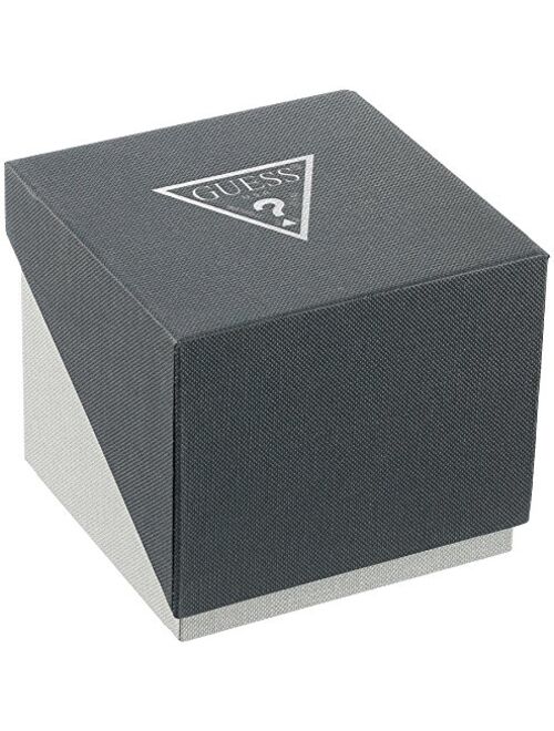 Guess SILVER-TONE CRYSTAL CHRONO-LOOK DIAL Watch