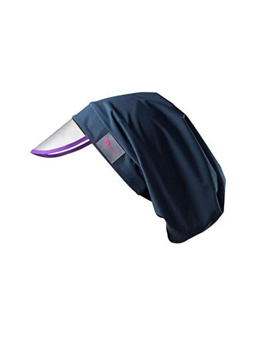 Hairbrella Toddler's 100% Waterproof, Satin-Lined Rain Hat, UV Protective Visor, Adjustable