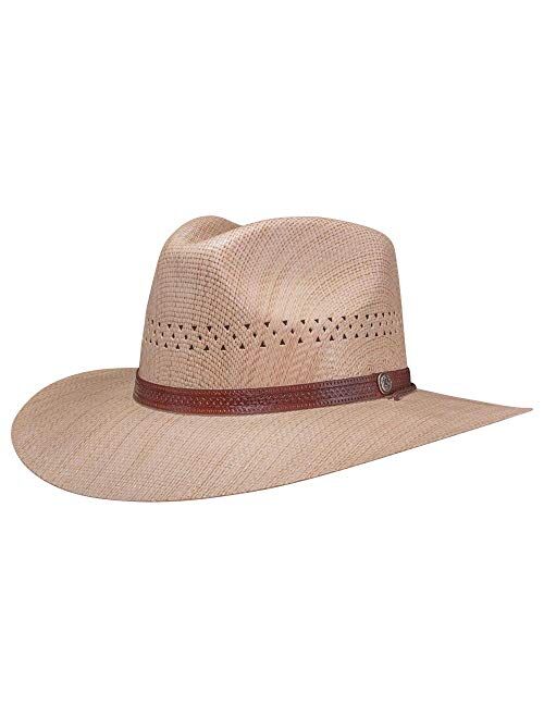 American Hat Makers Barcelona Straw Sun Hat — Handcrafted, Stylish