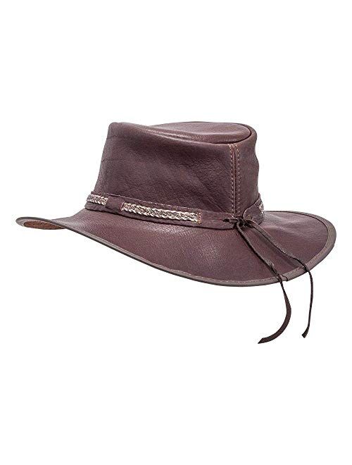 American Hat Makers Bison by American Outback Buffalo Leather Hat