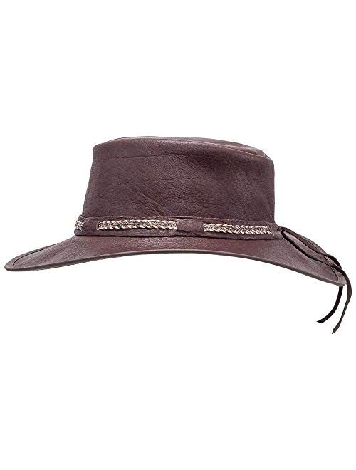 American Hat Makers Bison by American Outback Buffalo Leather Hat
