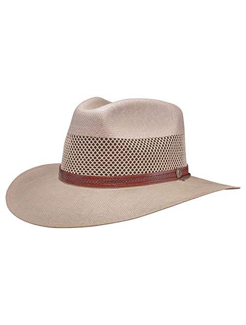 American Hat Makers Florence Straw Sun Hat — Handcrafted, Lightweight