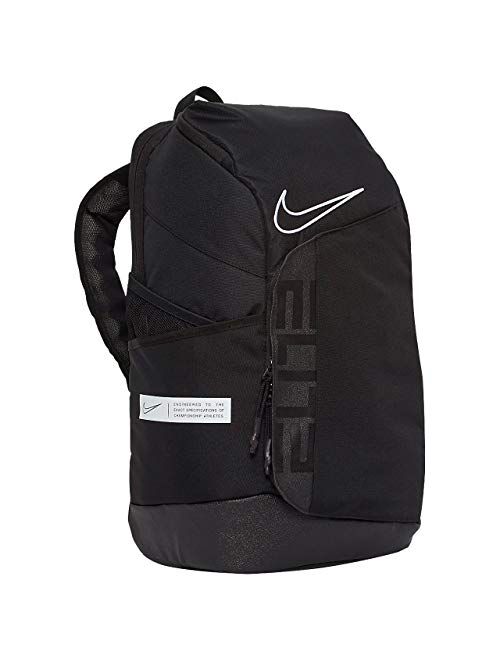 Nike Elite Pro Basketball Backpack BA6164 One Size (BLACK/BLACK/WHITE)