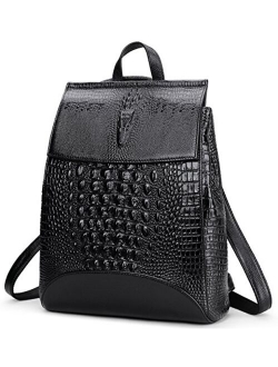 Women Real Leather Backpack Shoulder Bag