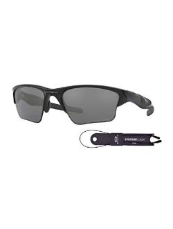 Half Jacket 2.0 XL OO9154 Sunglasses For Men BUNDLE with Oakley Accessory Leash Kit