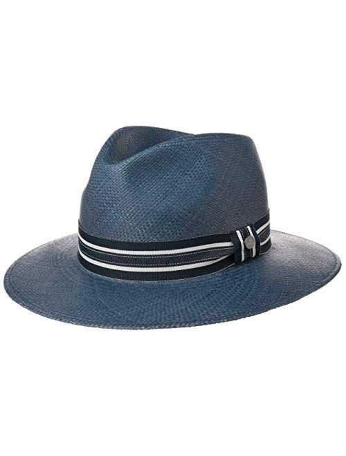 Lierys Parletto Stripes Traveller Panama Hat Men - Made in Ecuador