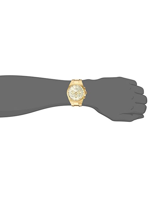 Citizen Men's ' Quartz Stainless Steel Casual Watch, Color:Gold-Toned (Model: AN8172-53P)