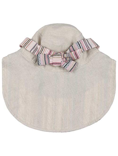 Lierys Uni Stripes Cloth Hat Women - Made in Italy