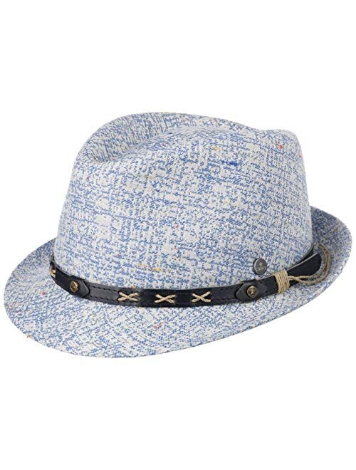 Lierys Molinto Trilby Cloth Hat Women/Men - Made in Italy