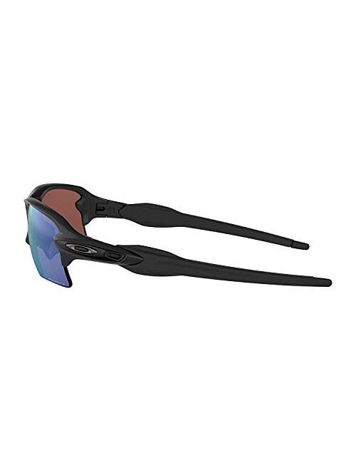 Oakley Prizm Deep H2O Polarized (Matte Black) with Oakley Carbonfiber Ellipse O Case Sunglasses