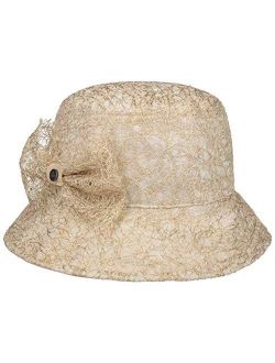 Kalena Cloche Hat with Loop Women - Made in Italy