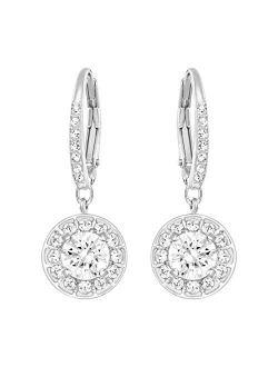 Women's Angelic Jewelry Collection, Rhodium Finish, Clear Crystals